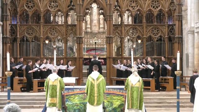 07-31-22 Sung Eucharist live from Winchester Cathedral. 🇺🇦 смотреть онлайн