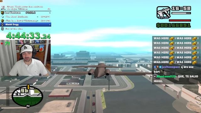 Bananirou hace speedrun de GTA SA (Las Venturas) y se enoja con las donaciones смотреть онлайн