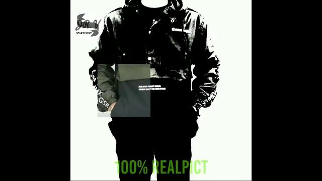 JAKET CAGOULE COMBI LIST ORIGINAL B.G.S.R смотреть онлайн