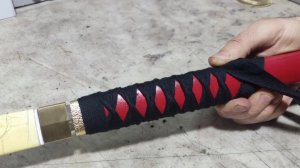 Катана из подшипников ,своими руками