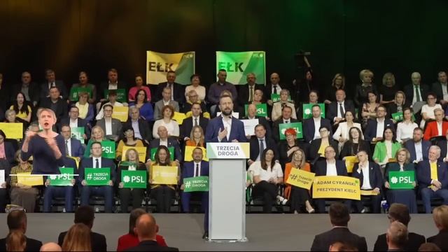Start kampanii wyborczej Trzeciej Drogi смотреть онлайн