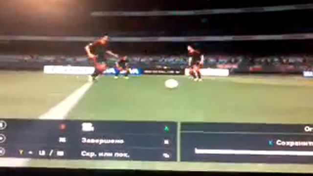 Гол Роналду в подкате PES 16 смотреть онлайн