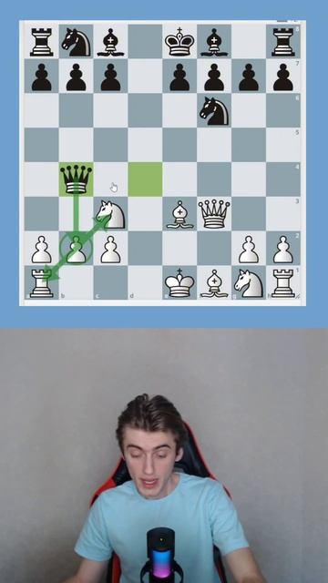 МАТ НА 9 ХОДУ В ЭТОМ ГАМБИТЕ! #chess #шахматы#shorts смотреть онлайн