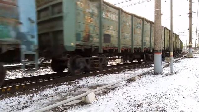 ТГМ6Д-0240 С ГРУЗОВЫМ СОСТАВОМ