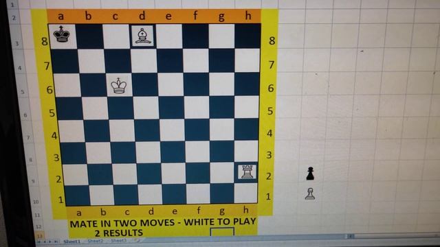 G.M.Chess check mate in two moves смотреть онлайн