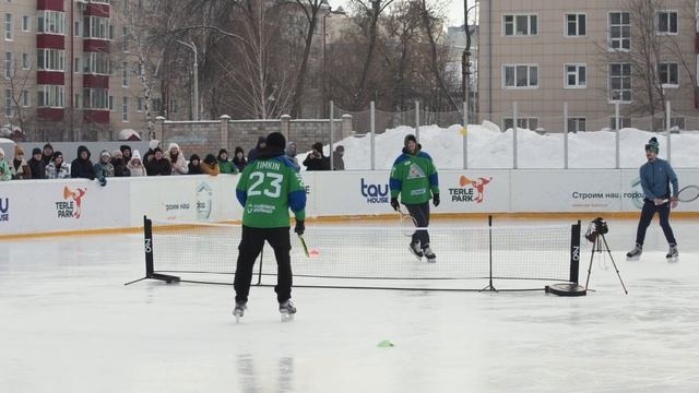 Теннис vs Хоккей: Игроки "Салавата Юлаева" приняли вызов! смотреть онлайн