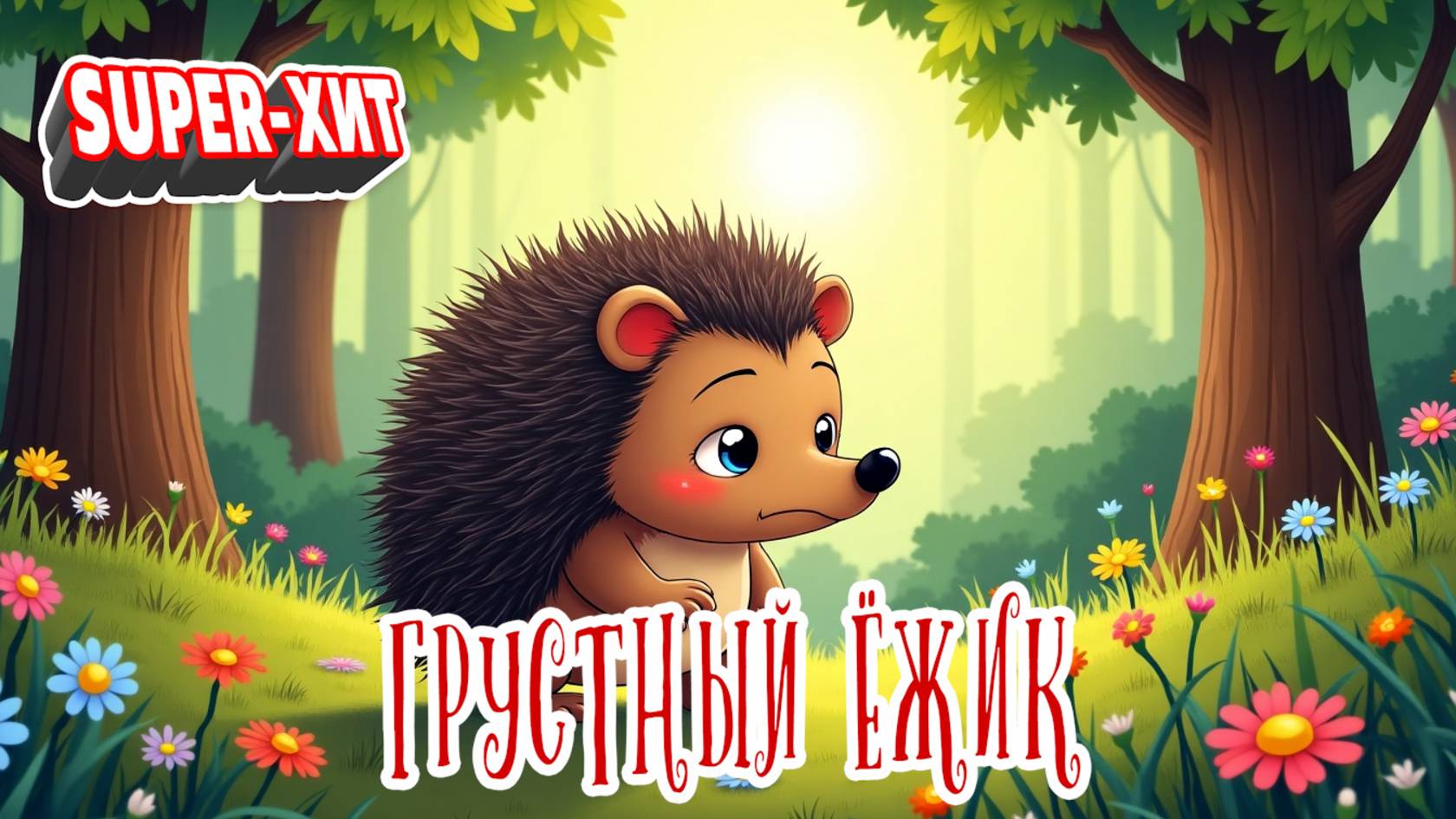 Грустный ёжик (песня на заказ, стихи Натальи Туровой) смотреть онлайн