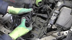 Замена подушек двигателя 2AZ на Toyota RAV4 2,4 Тойота Рав 4 2010  2часть