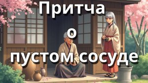 Притча о пустом сосуде или как наполнить жизнь смыслом