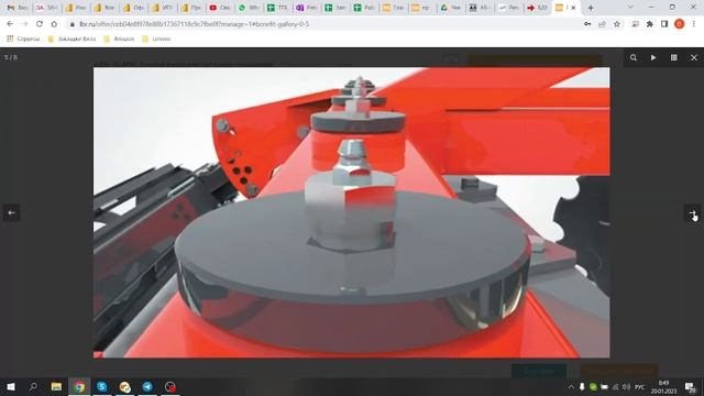БДМ 6х4ПК, борона дисковая складная прицепная смотреть онлайн