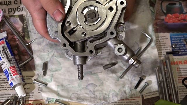 ремонт тандемного насоса VW Touareg 2,5 TDI BAC смотреть онлайн