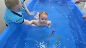 Грудничковое плавание 6-е занятие