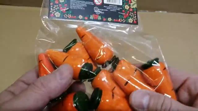 Счетный материал овощи морковка/помидор/огурец 10 шт Р-45/788 смотреть онлайн