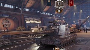 Мир танков. Klevets - Новая ПТ-САУ 9 уровня