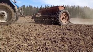 Весенне-полевые работы. Сеем зерно.