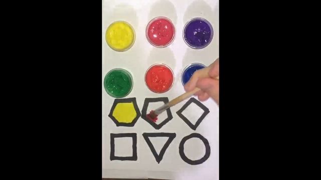 Let's Learn To Shapes Drawing And Coloring For Kids