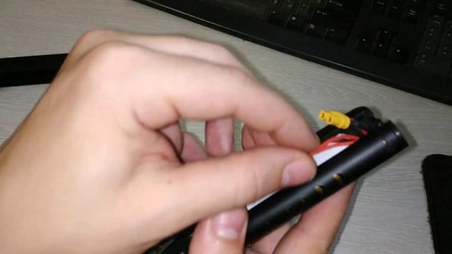 Установка аккумулятора Li-Po MPower в Aep Glock