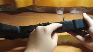 АК-74М из ДЕРЕВА