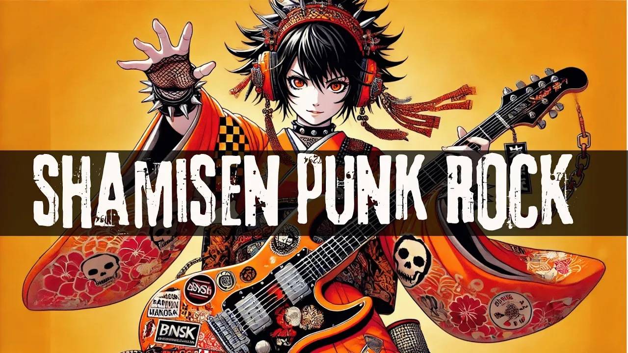 Japanese Shamisen × Punk Rock Perfect BGM For Study, Sleep, Work, And Gaming Vol.1