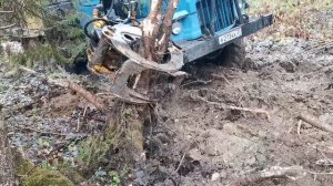 Первый раз на лесовозе. Советский Урал Лесовоз.