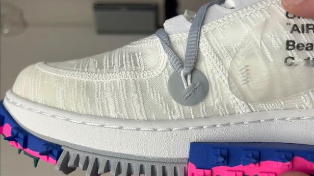 Nike Air Force 1 Mid SP Off White "White" Review! смотреть онлайн
