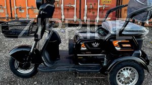 🙌ПОЛНЫЙ ОБЗОР НОВИНКИ🔥 НА ДАЧУ😉 Черная МОЛНИЯ Электрический трицикл IKINGI 1000W 60v23ah zipride