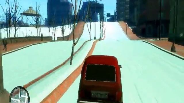 GTA IV snow edition смотреть онлайн