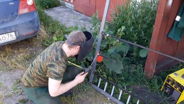 калитка с элементами холодной ковки смотреть онлайн