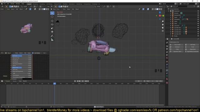 how to make a car explosion in blender 2.8 смотреть онлайн