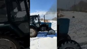 ЮМЗ 4×4 вытащил Юто 1204.(1)