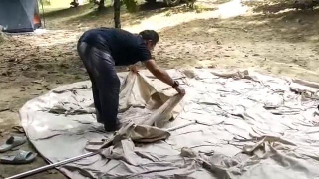 NATUREHIKE BRIGHTEN 12.3-tent Assemble