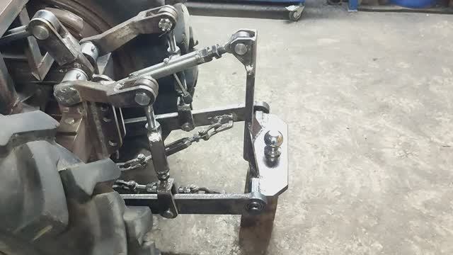 Навеска на самодельный мини-трактор (завершение) смотреть онлайн