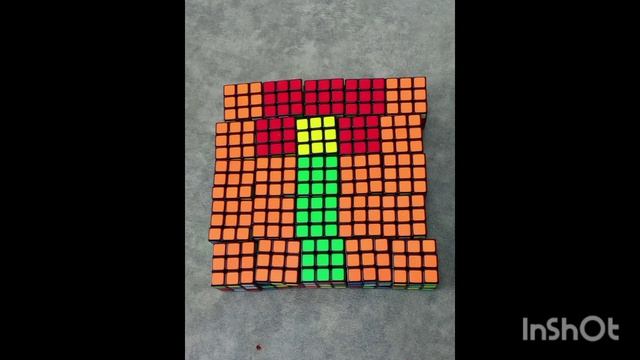 картина на кружке кубик Рубика