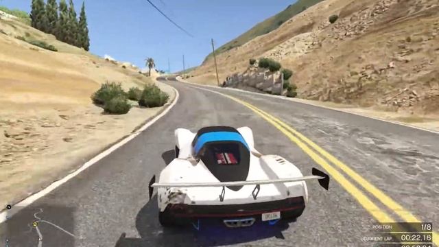 Grand Theft Auto V Racing - Vagner - Intl Grand Prix de Tongva смотреть онлайн