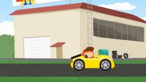 Мультфильм про эвакуатор и ремонт автомобилей. Доктор Машинкова