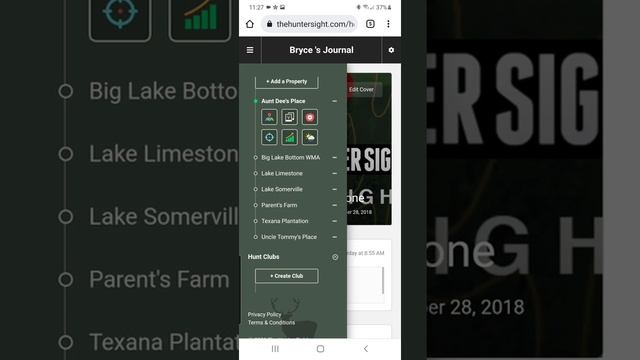 Saving Kill Logs On Your Hunter Sight Account
