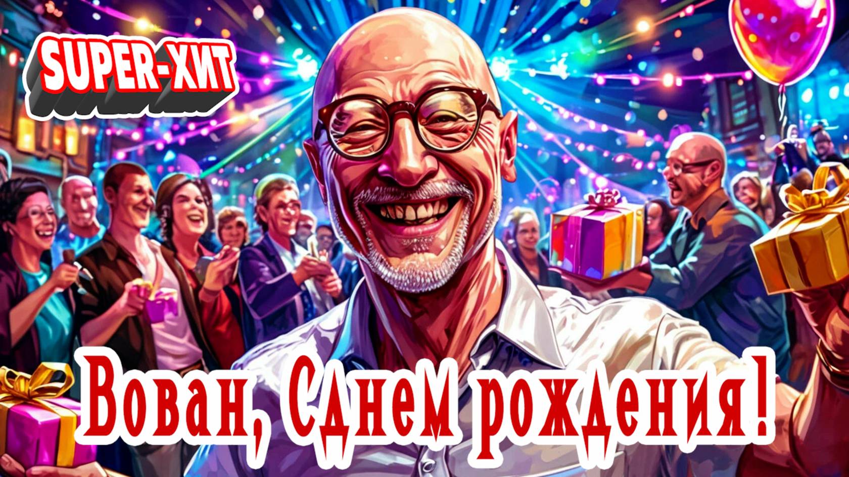 С днем рождения, Вован! (танцевальная, музыкальный апельсин) смотреть онлайн