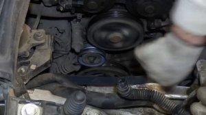 замена помпы Опель мерива в