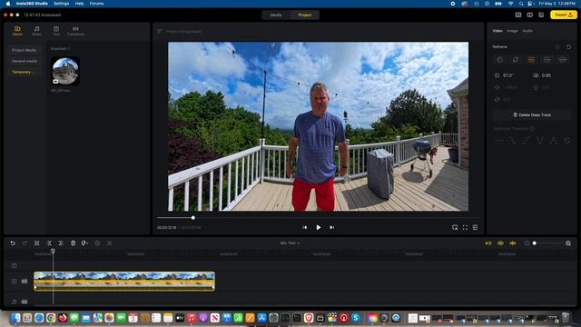 Insta360 Studio Beginner's Tutorial - How to Edit Insta360 X4 Footage смотреть онлайн