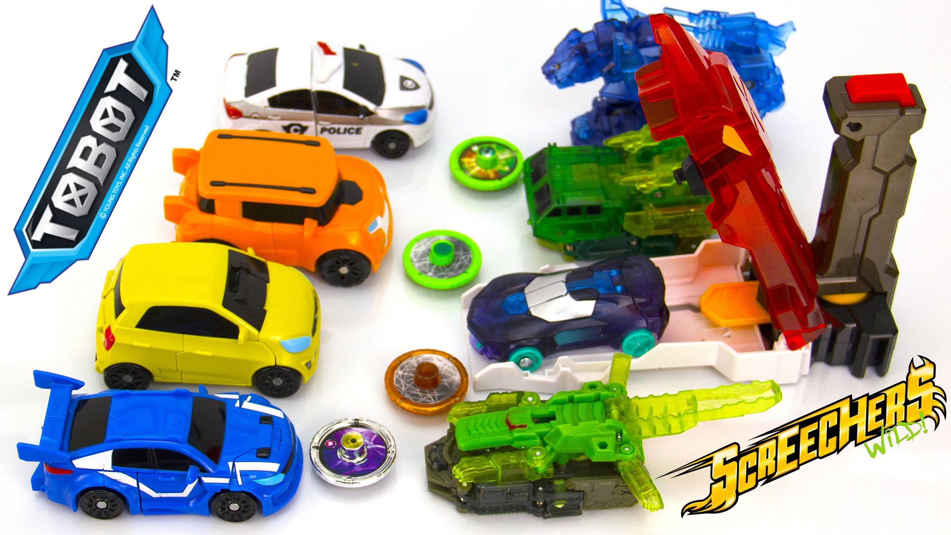 Тоботы против Базы Диких Скричеров. Роботы Трансформеры. смотреть онлайн