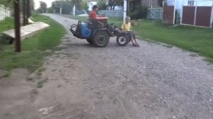 самодельный трактор УД 2