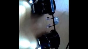 Лупа очки ювелира x20 крат с LED подсветкой.