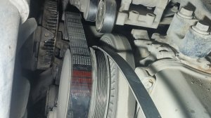 Замена ремня муфты вентилятора на автомобиле SHACMAN X3000 с двигателем WP12