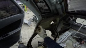 Замена задних стаканов на приоре ч.1