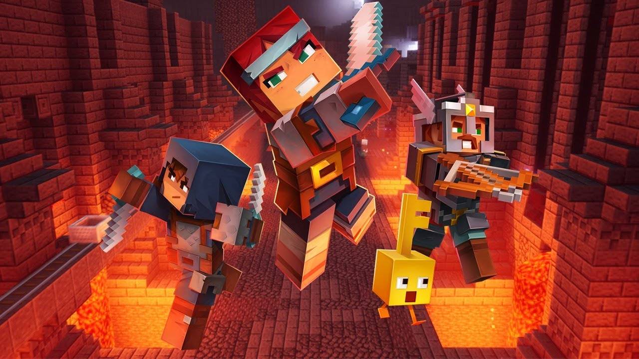Minecraft DUNGEONS 2 прохождение смотреть онлайн