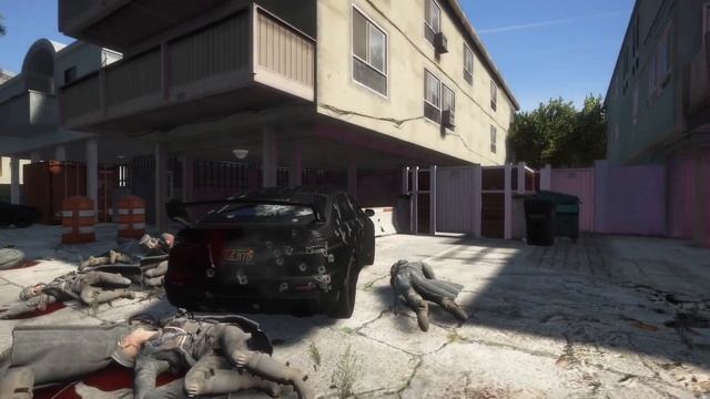 GTA 5 NPC Wars 90 - Wolfenstein Commanders Vs LSPD/NOOSE #npcwars