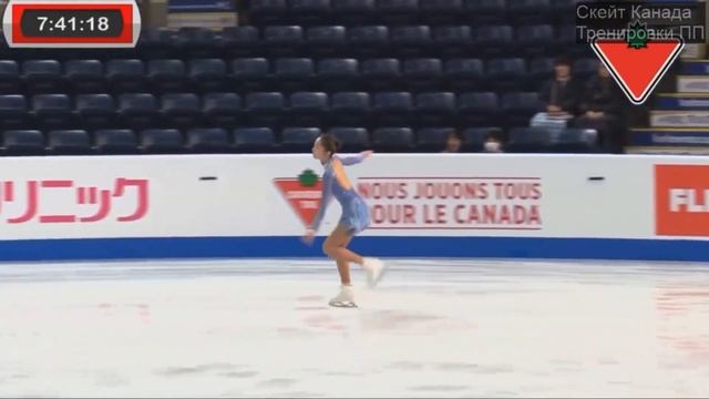 Yelim Kim 김예림 FS Practice Skate Canada 2019 SCI 2019 смотреть онлайн