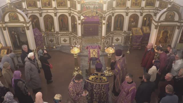 Запись трансляции 15 марта 17:00. Всенощное бдение смотреть онлайн