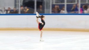 30.11.2024 Зюкова Анна Юный Фигурист, Фигурное катание,1 место