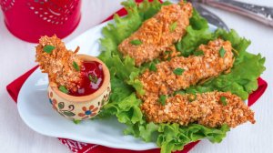 🍲 Куриные наггетсы из грудок в духовке